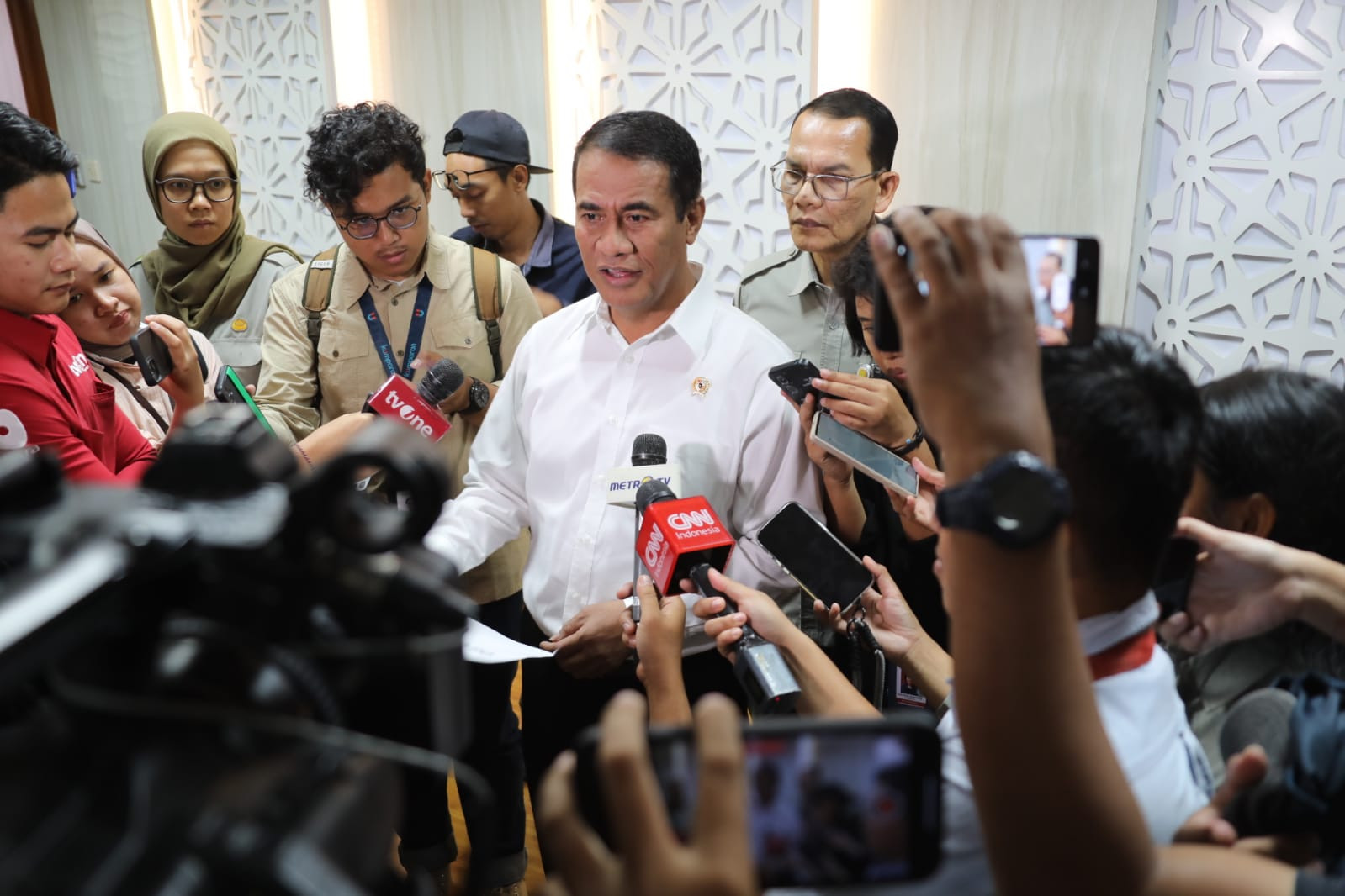 Mentan Andi Amran Sebut Stok CPO Cukup untuk B50