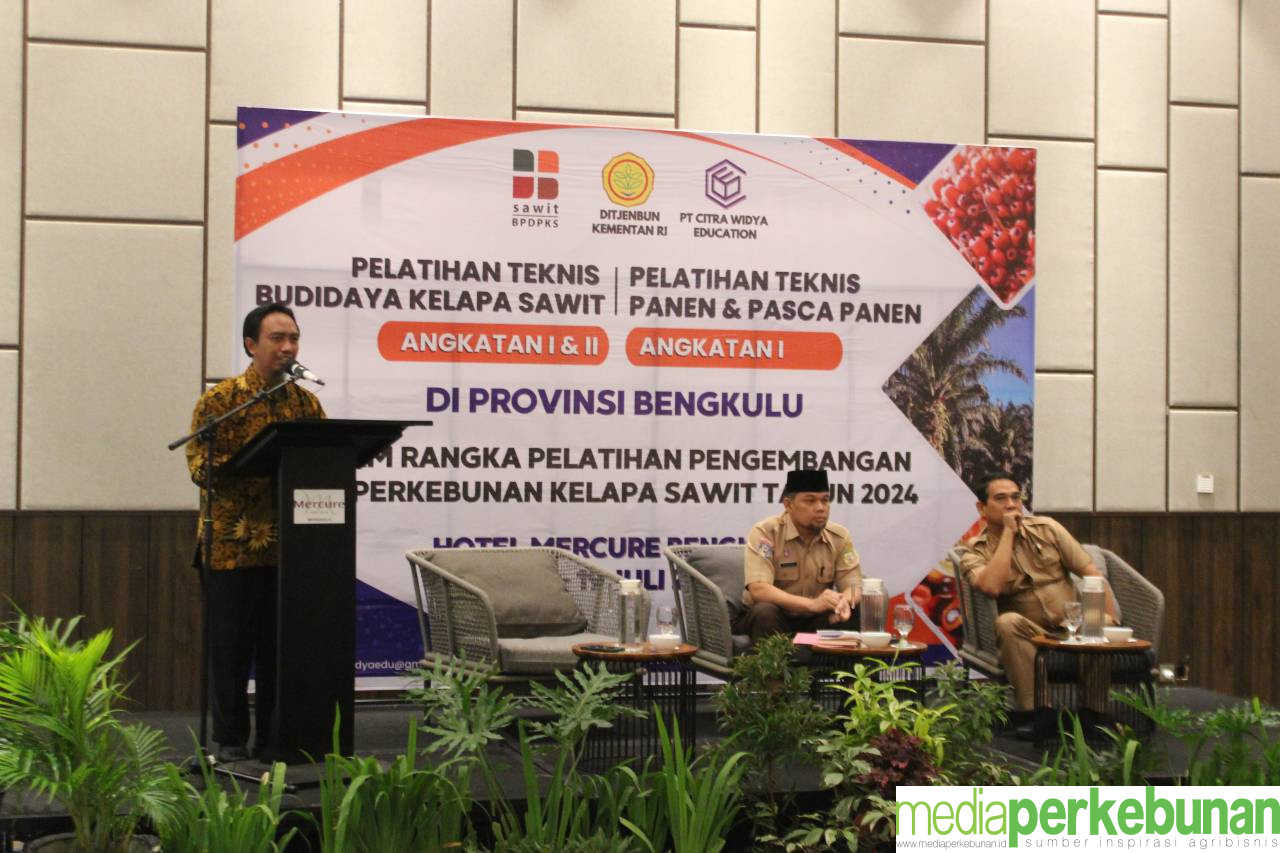 BPDPKS, Ditjenbun dan PT CWE Gelar Pelatihan Teknis 88 Petani Bengkulu Utara