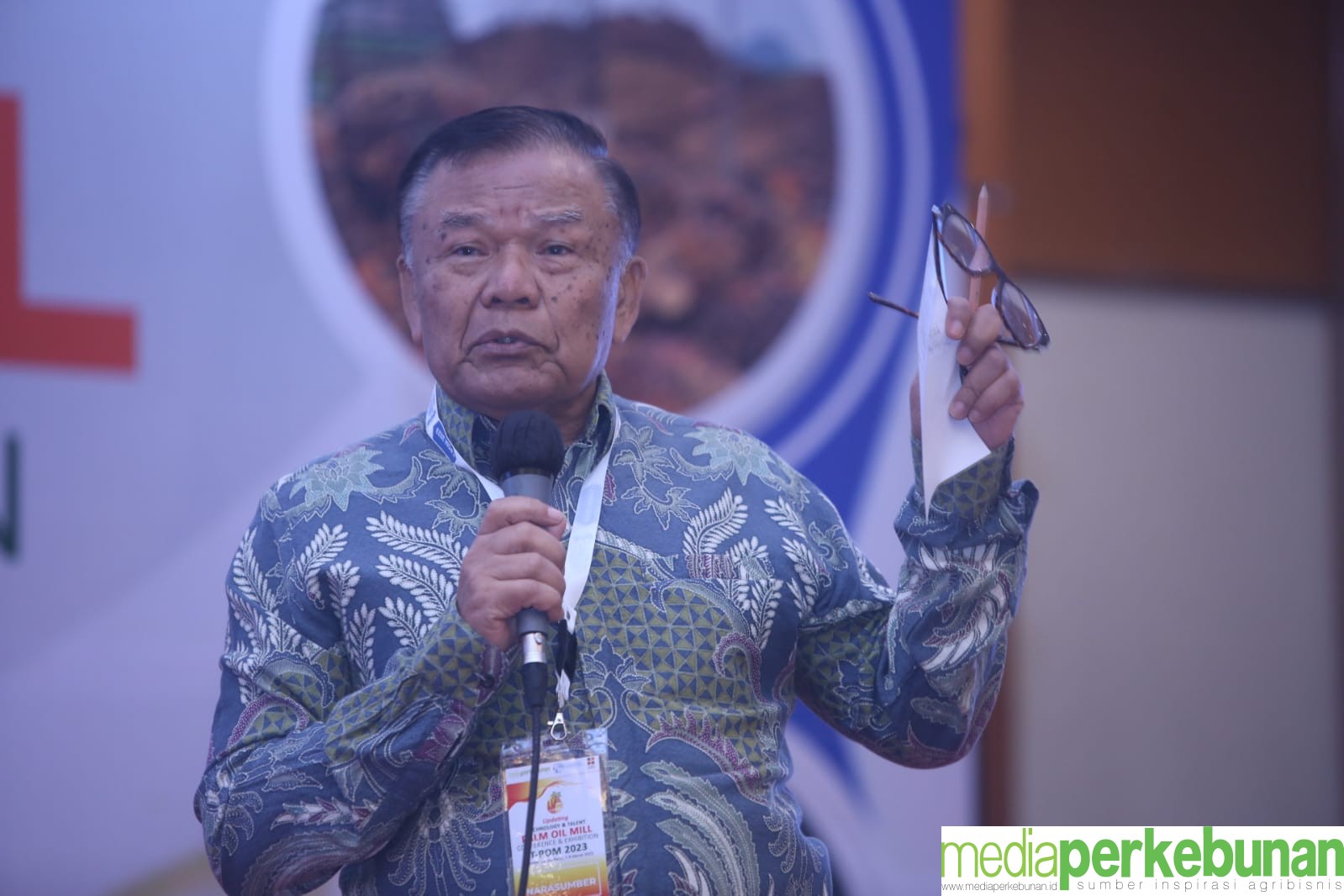  TPOM 2023 : SAHAT SINAGA TAWARKAN  PABRIK SAWIT RENDAH EMISI KARBON DAN SEJAHTERAKAN PETANI