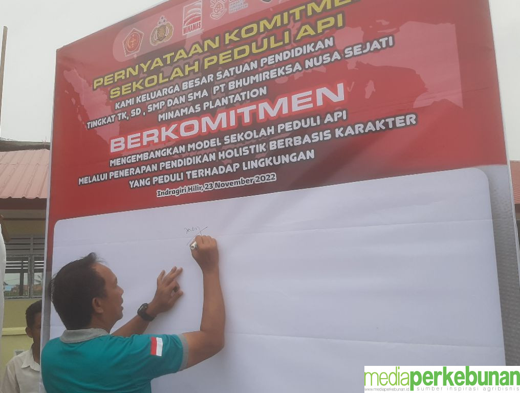 Minamas Luncurkan Sekolah Peduli Api