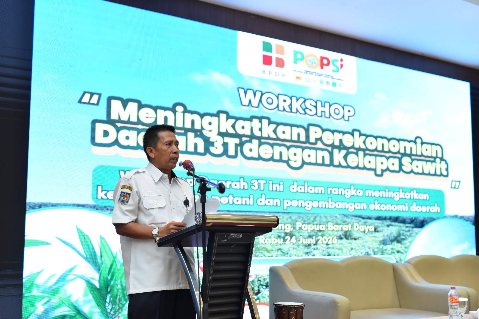 Workshop Seri 2 di Sorong, POPSI dan BPDP Dorong Sawit Jadi Motor Penggerak Perekonomian Daerah 3T di Papua Barat Daya