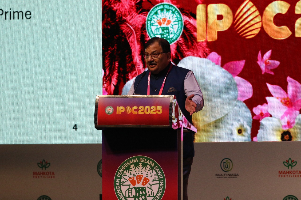 Chairman APOA dalam IPOC 2025: India Berusaha Meningkatkan Produksi Sawit dan Kurangi Ketergantungan Impor