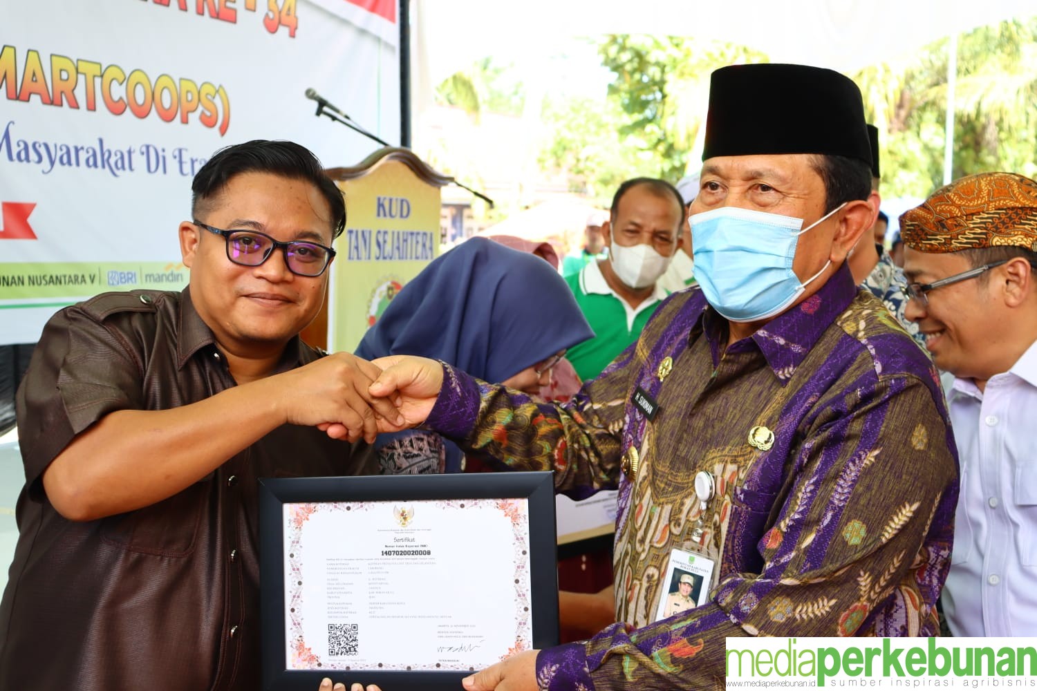 Transformasi KUD Tani Sejahtera Binaan PTPN V Melalui Digitalisasi