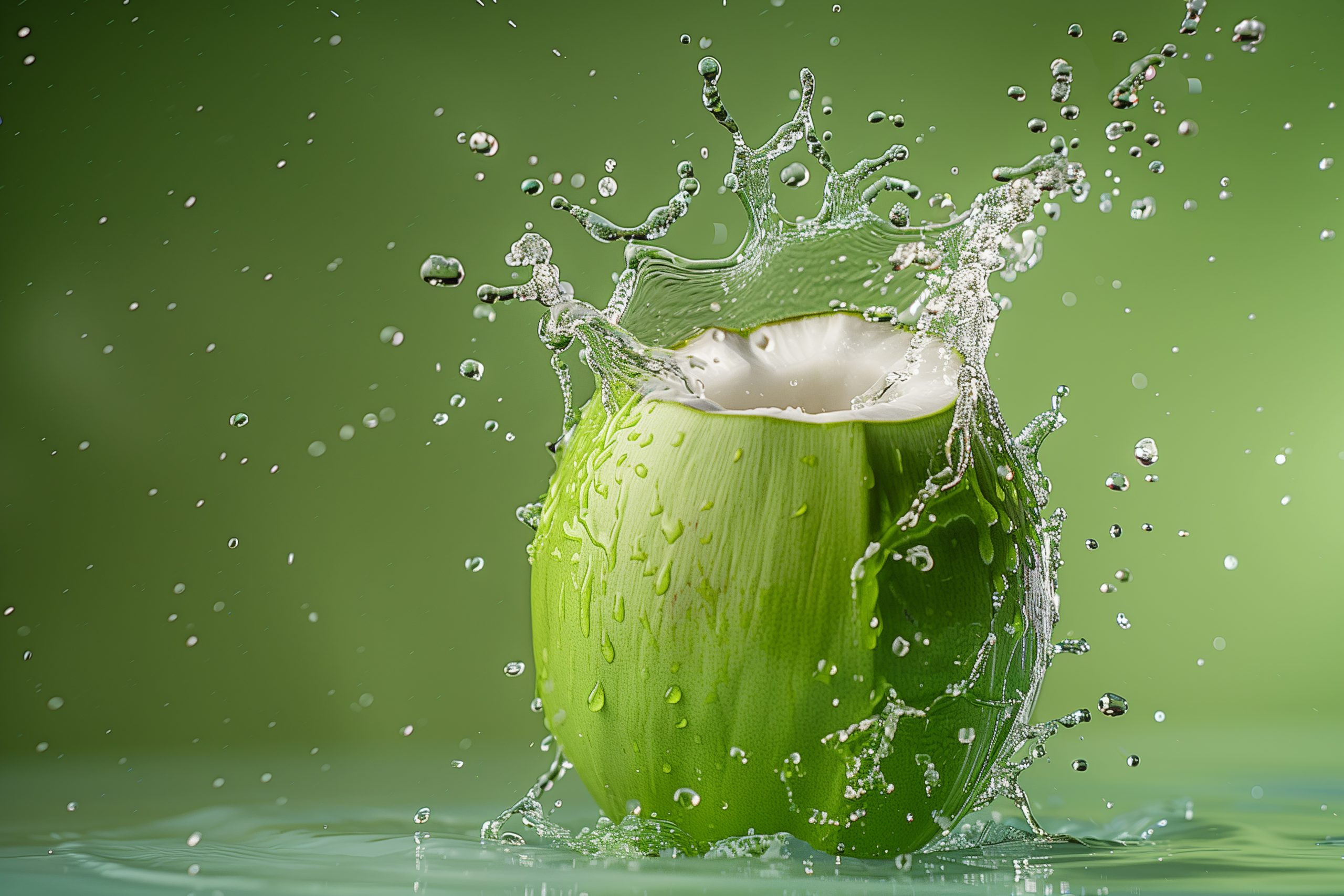 Manfaat Minum Air Kelapa Hijau untuk Tubuh