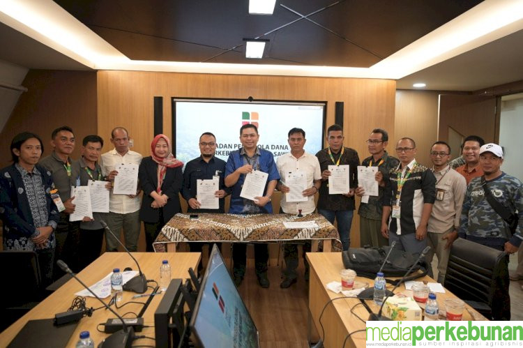 Perdana di 2025, BPDP Teken PKS Program PSR dengan Petani dari 14 Provinsi