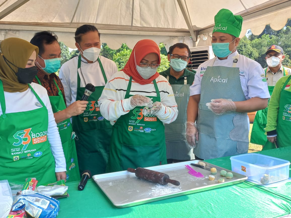 Apical Gandeng Bupati Bogor Dorong Kuliner Tradisional