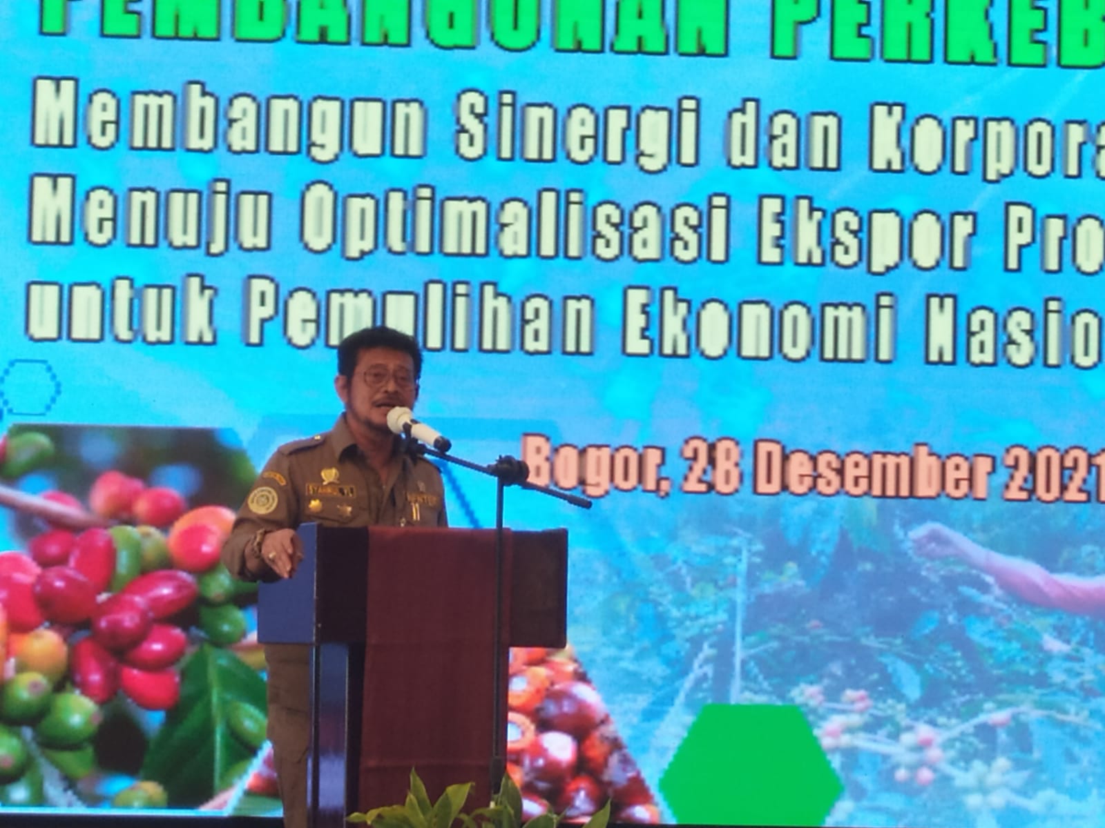 Ditengah Pandemi Perkebunan Dorong Pemulihan Ekonomi