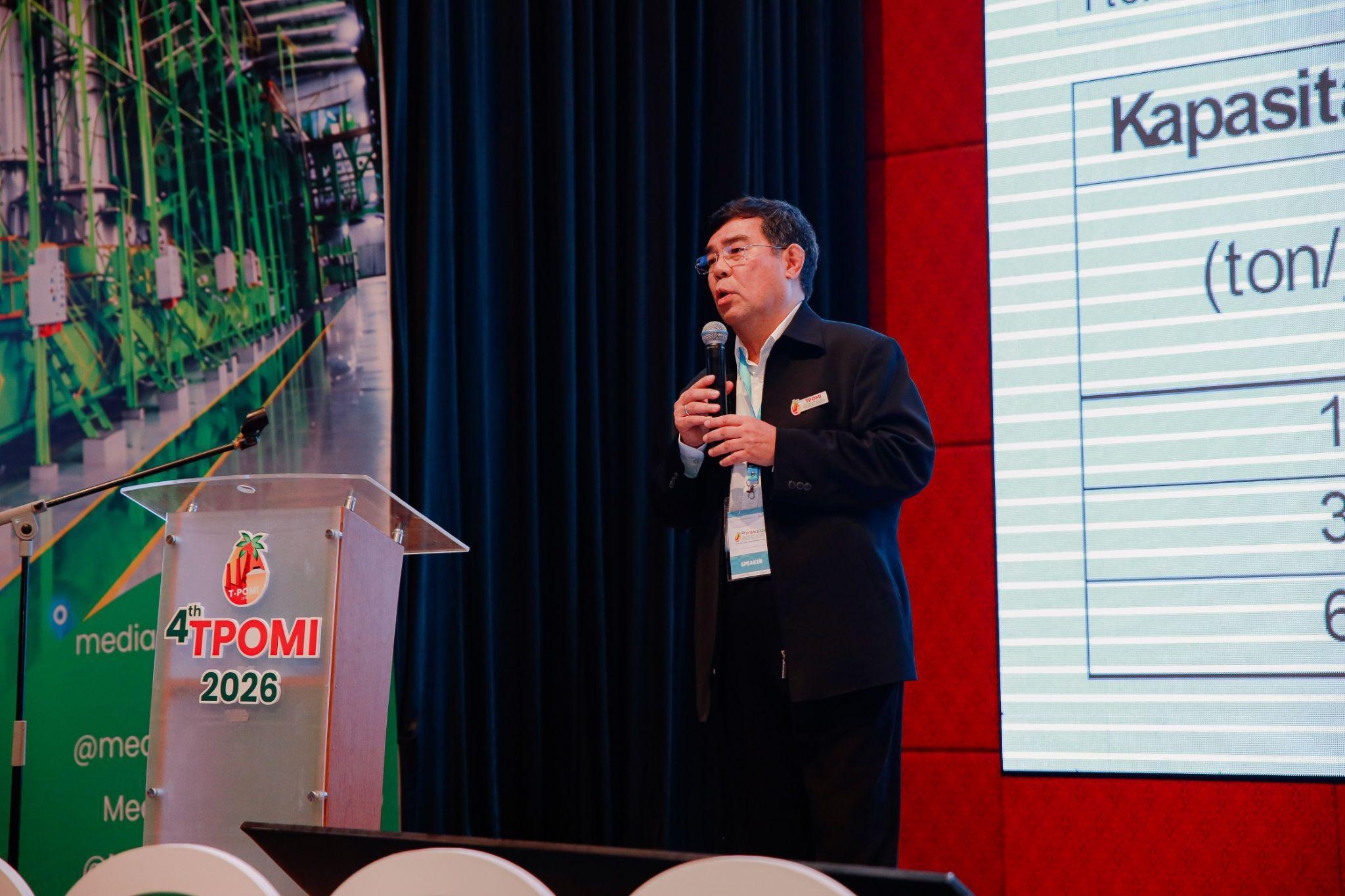 TPOMI 2026: Dr. Tony Liwang Dorong Digitalisasi dan Optimasi Circular Energy di Pabrik Kelapa Sawit