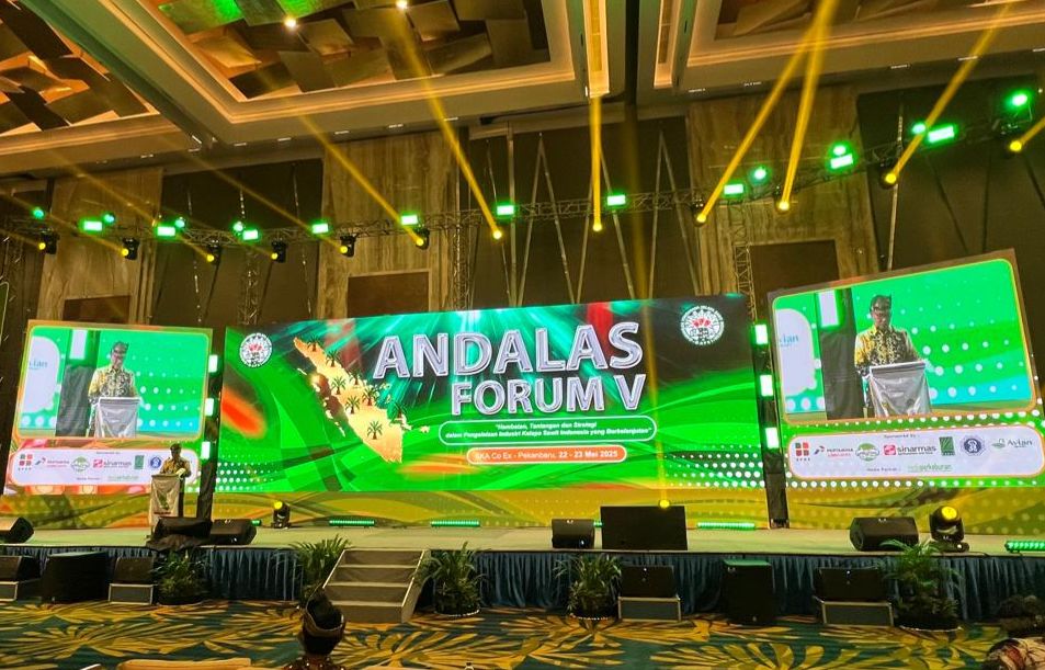 Andalas Forum V 2025 Plt. Dirjenbun: Pemerintah Tidak Tinggal Diam Atasi Masalah dan Hambatan Industri Sawit