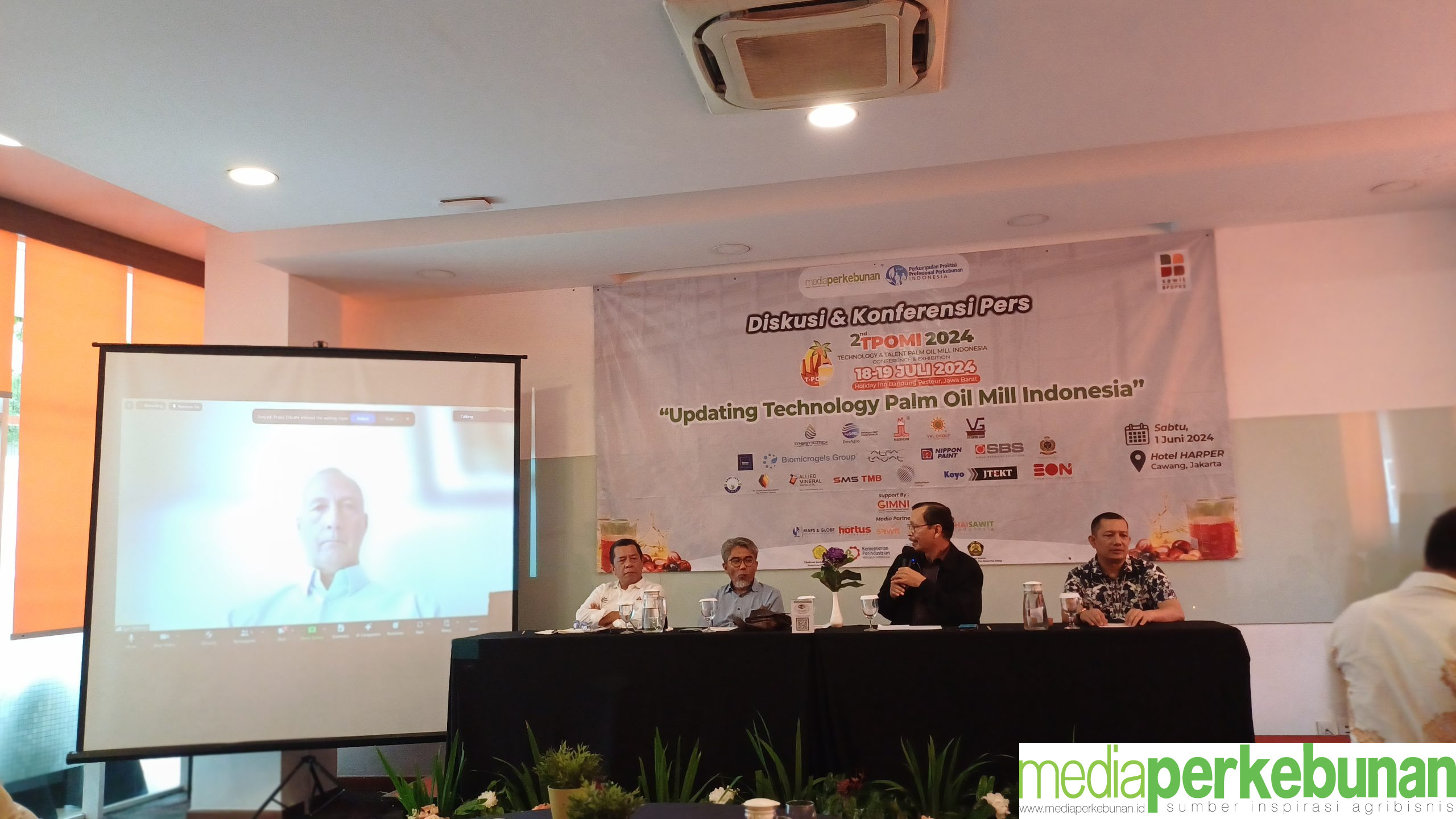 2nd TPOMI 2024: Penggunaaan Teknologi IOT dan AI Naikkan Rendemen CPO