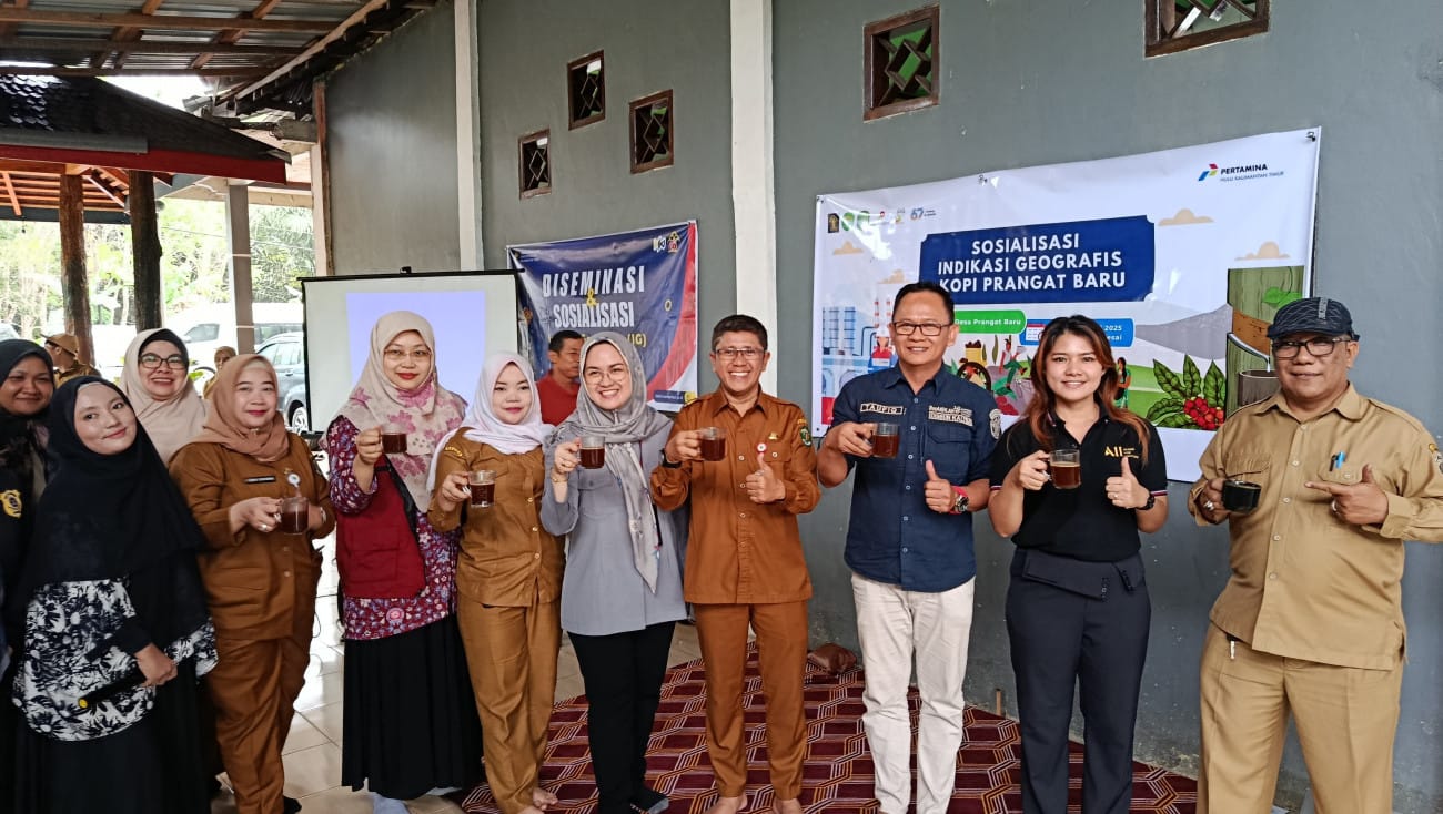 Petani Kopi di Pragat Baru Kukar Jalani Indikasi Geografis. Ini Keuntungannya!