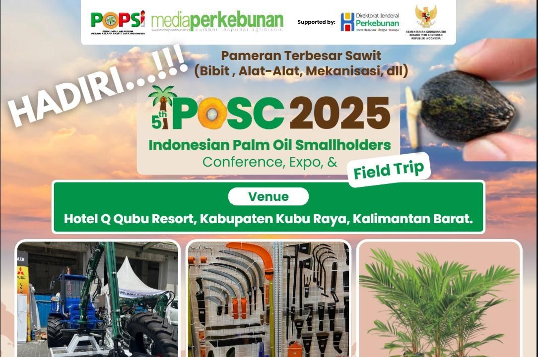 IPOSC ke 5, Event Petani Sawit Terbesar di Indonesia Diselenggarakan di Kubu Raya