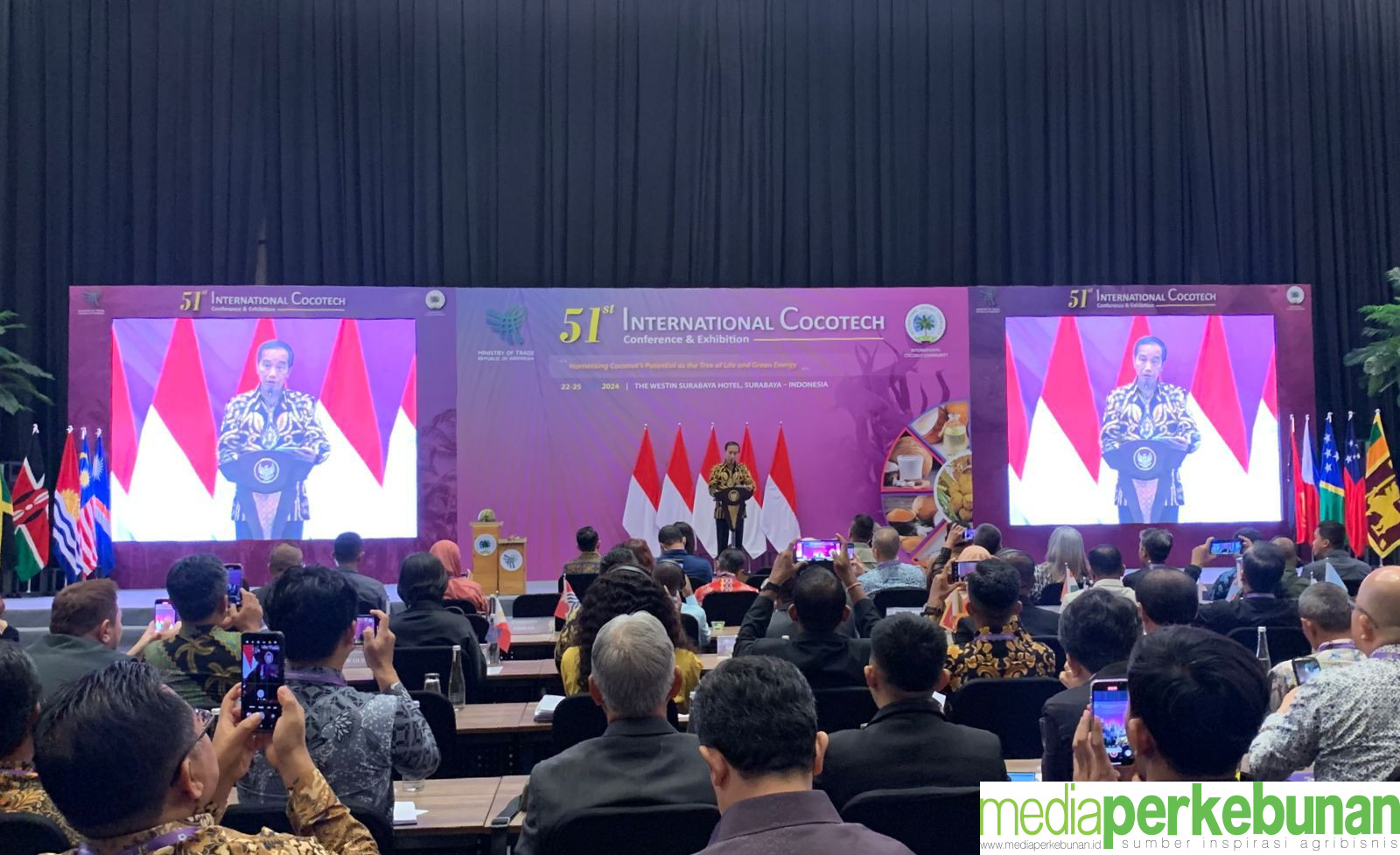 International Cocotech Dibuka: Jokowi Sebut Kelapa Ekonomi Hijau