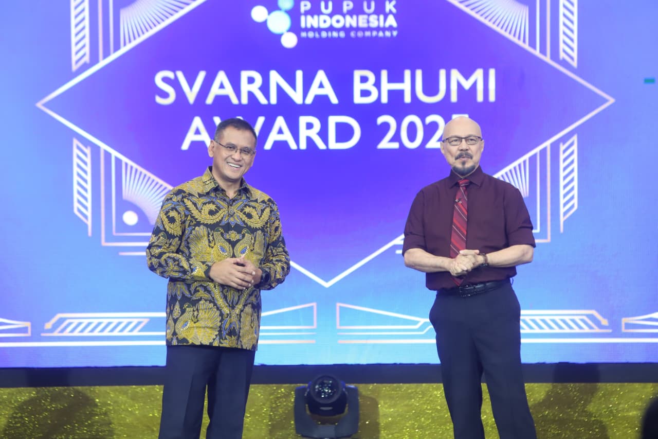 Pupuk Indonesia Gelar Svarna Bhumi Award 2025, Beri Apresiasi untuk Para Pahlawan Pangan dalam Negeri