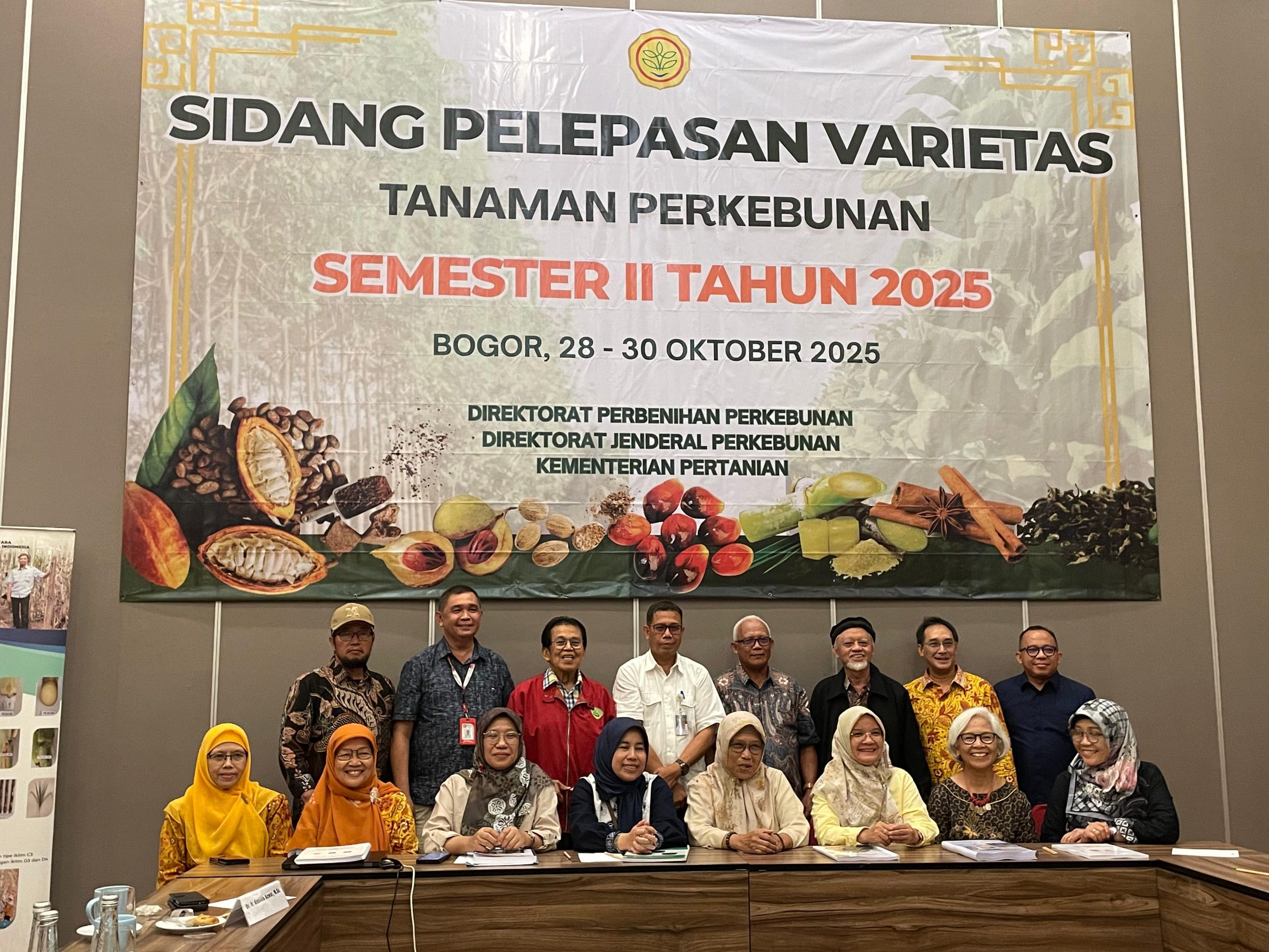 Sidang Pelepasan Varietas Perkebunan 2025, Dorong Keberagaman Genetik dan Ketahanan Tanaman