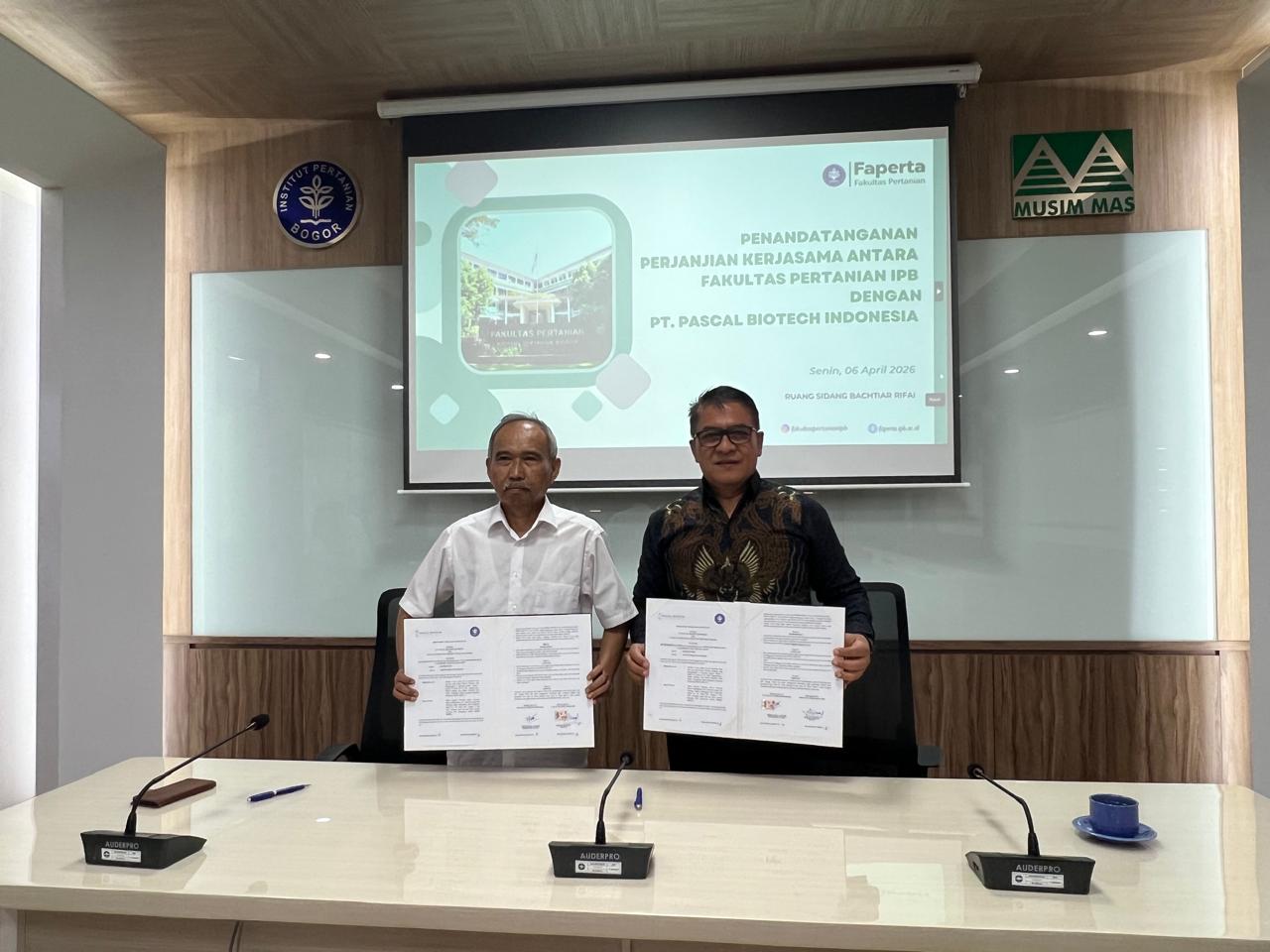 Lawan Ganoderma, Pascal Biotech Resmi Jalin Kerja Sama Riset dengan IPB dan RPN