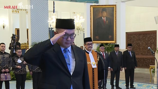 Presiden Prabowo Lantik Arif Satria Jadi Kepala BRIN