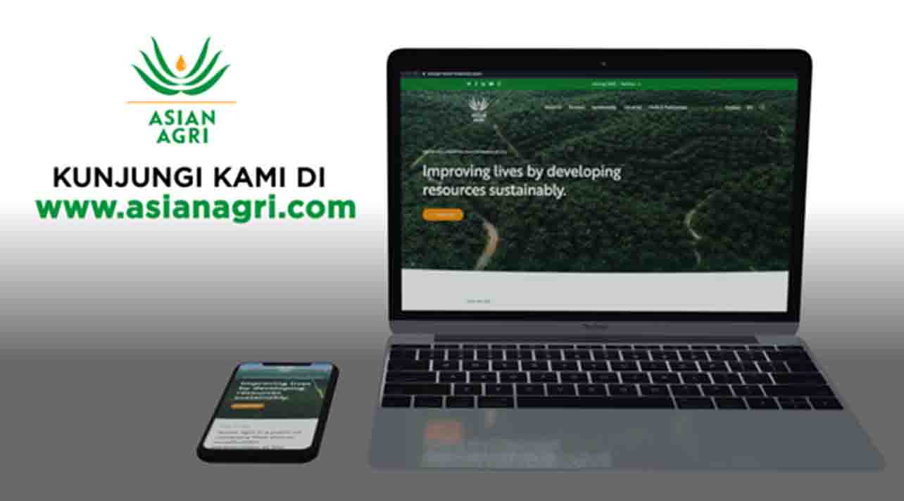 Asian Agri Luncurkan Web dengan Tampilan Baru