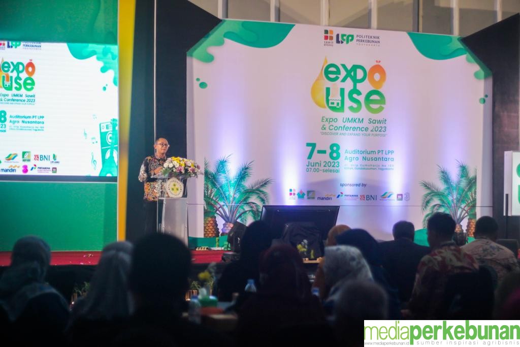 Seminar EXPOUSE 2023 Politeknik LPP dan BPDPKS di Yogyakarta Dukung Pengembangan UMKM Sawit