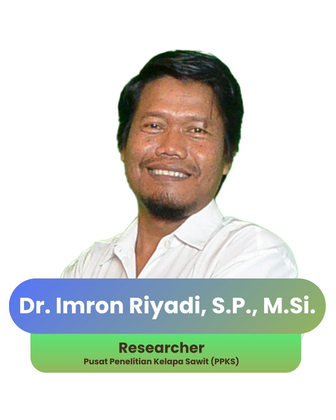 Dr. Imron Riyadi, S.P., M.Si.