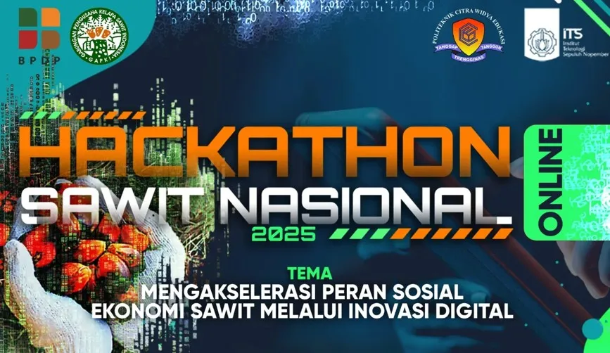 Hackathon Sawit Nasional 2025:Anak Muda Akselerasi Inovasi Digital untuk Masa Depan Industri Sawit