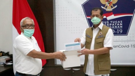 Lawan Covid-19, Wilmar Serahkan Bantuan ke BNPB
