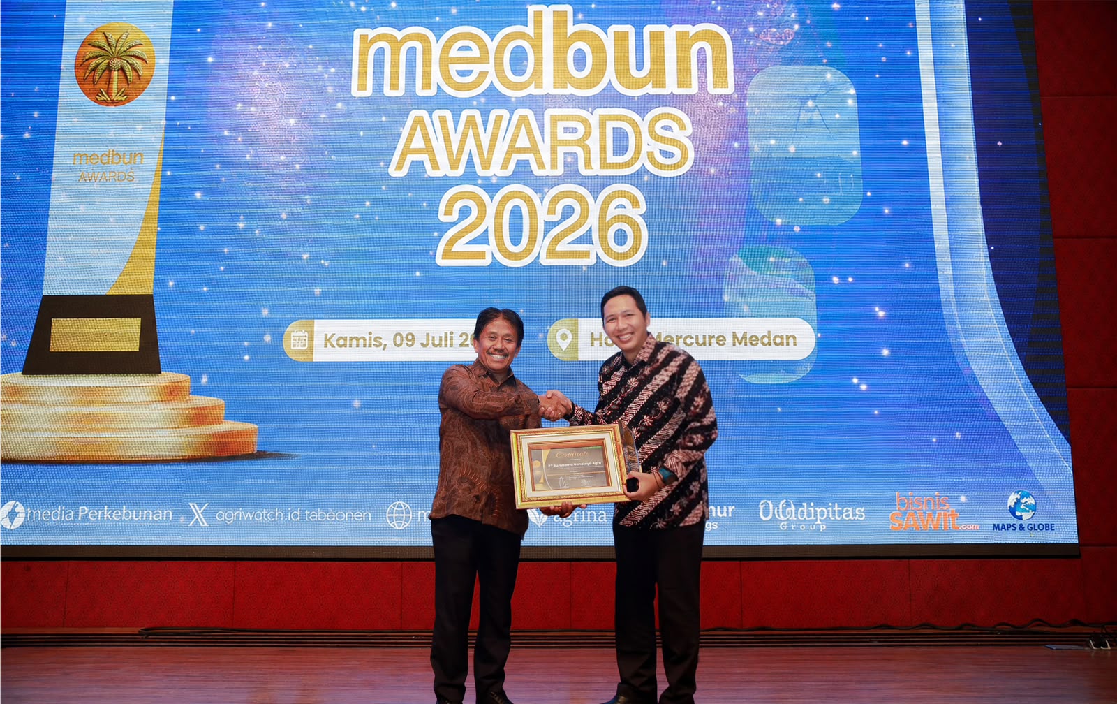 Sukses Dorong Kemandirian Ekonomi Masyarakat, Bumitama (BGA Group) Sabet Medbun Awards 2026