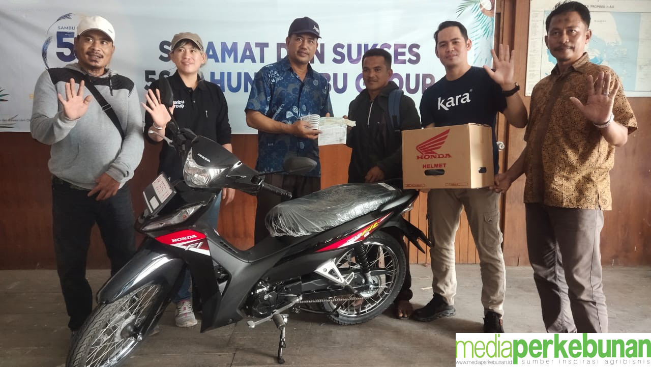 <strong>Rayakan HUT ke-56, Sambu Group bersama Petani Kelapa; Kolaborasi Tiada Henti!</strong>