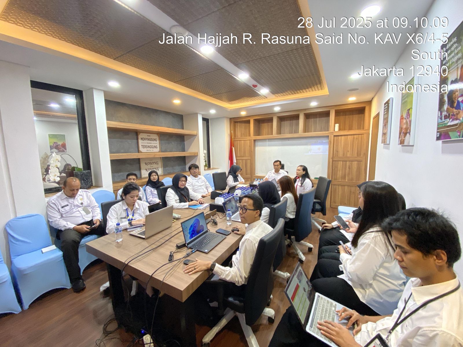 Direktorat Kepatuhan HAM Bimtek Aplikasi PRISMA bersama IGC