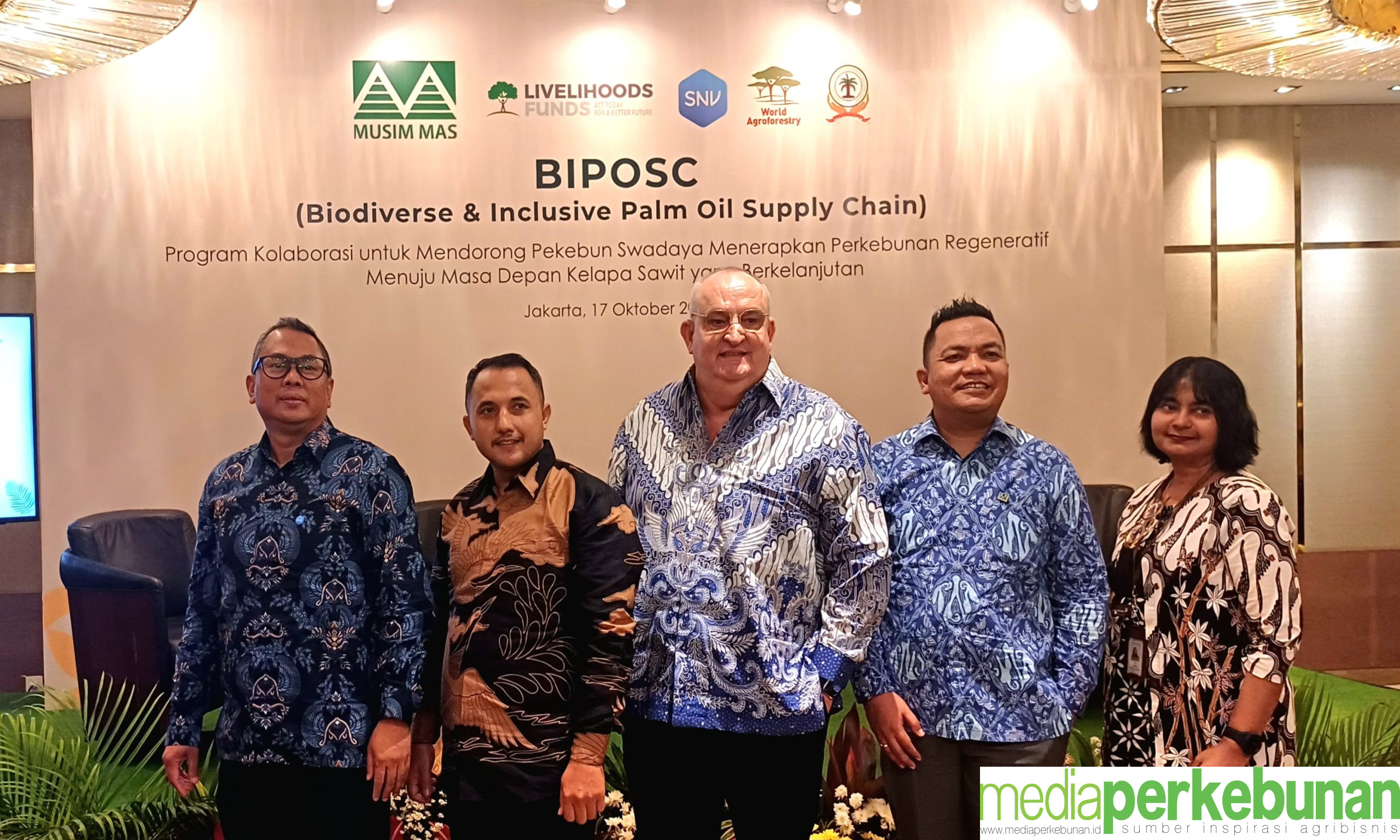 BIPOSC, Progran Kolaborasi Musim Mas untuk Mendorong Pekebun Swadaya Terapkan Perkebunan Regeneratif