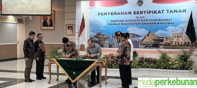 Dukung Pemerintah, Minamas Plantation Serahkan HGU untuk Alokasi Tora
