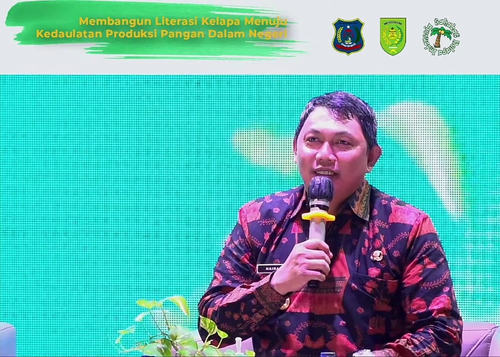 WABUP TANJABAR MINTA ADA BANTUAN PEREMAJAAN KELAPA
