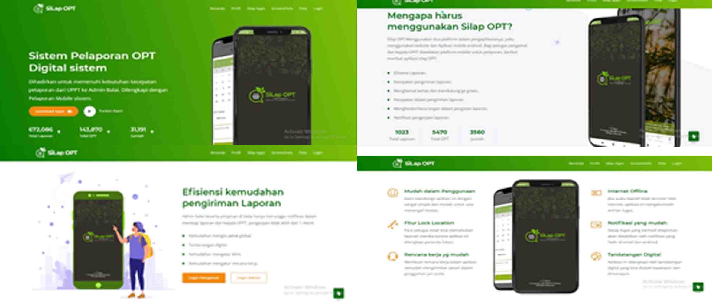 SILAP OPT Berikan Kemudahan Pelaporan