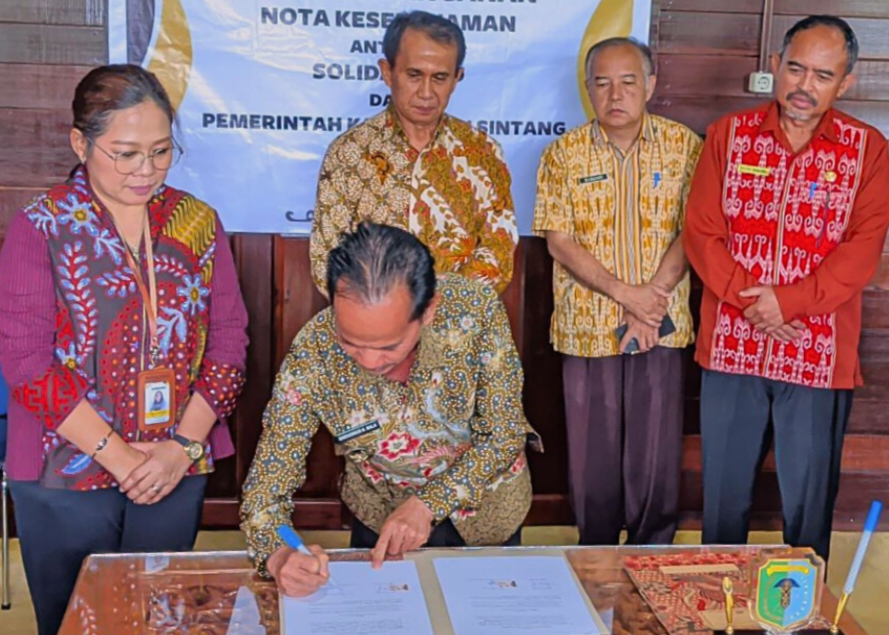 Penguatan Kemitraan Kabupaten Sintang dan Solidaridad untuk Mendorong Komoditas Lestari