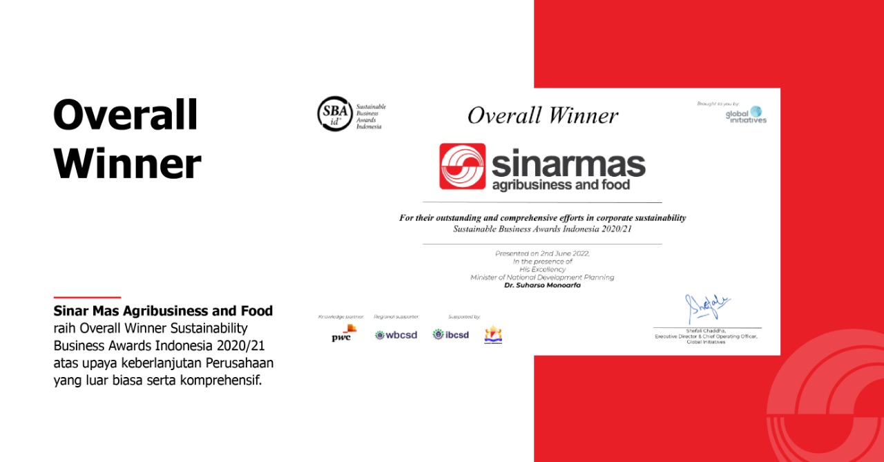 Sinarmas Raih Sustainable Business Award 2022