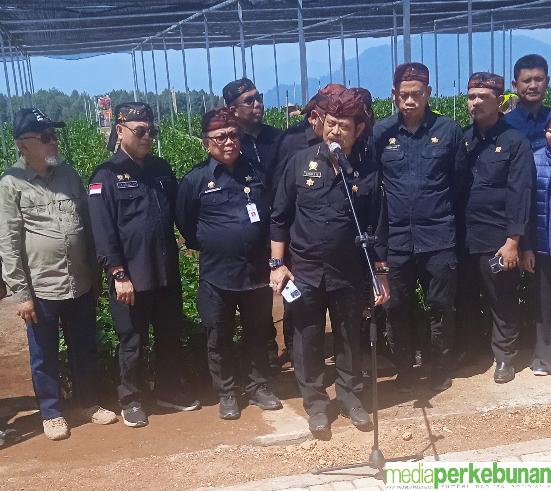 Mentan SYL Resmikan Nursery Modern Perkebunan di Cianjur.