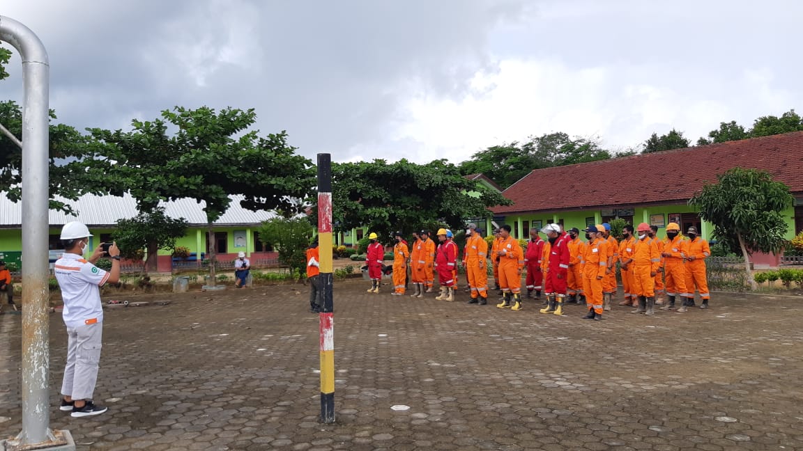 BGA Lakukan Latihan Pencegahan dan Penanggulangan Kebakaran