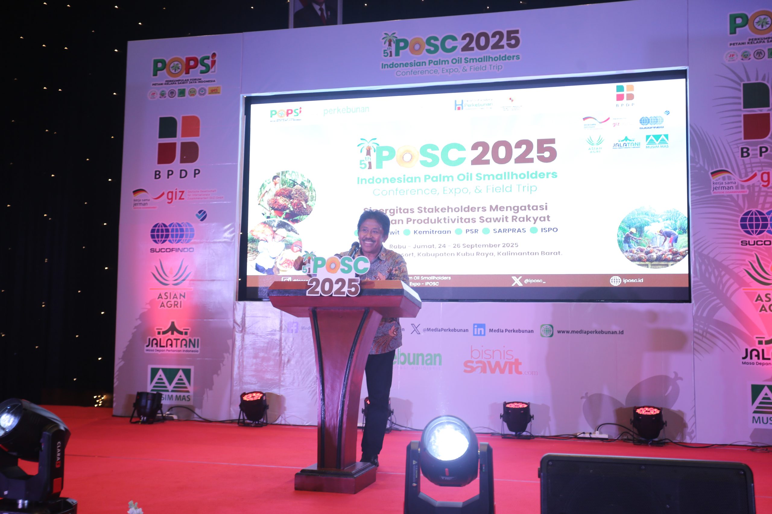 Badan Karantina Indonesia Paparkan Caranya  Menjaga Industri Sawit dalam 5th IPOSC 2025