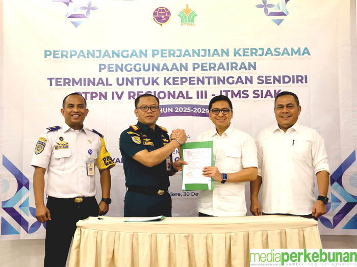 PalmCo Regional III dan KSOP Kelas II Gelar MoU, 76.000 MT CPO Sudah Dikapalkan